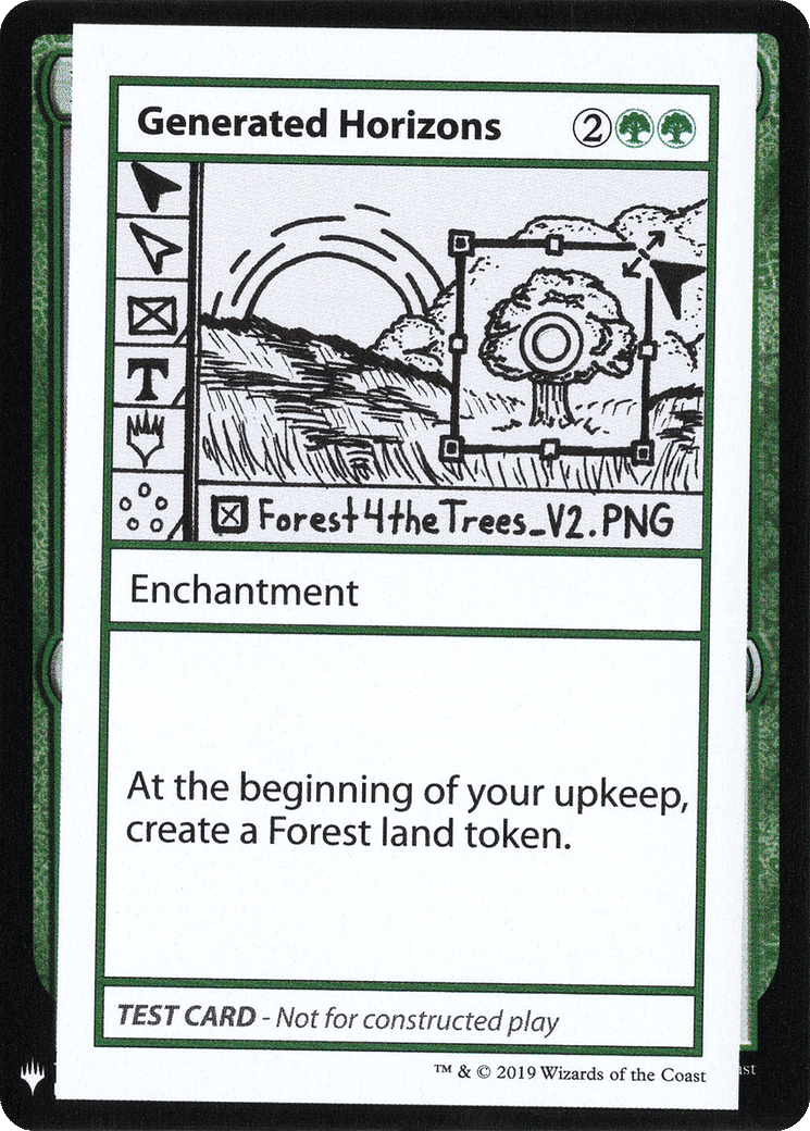 Generated Horizons — Mystery Booster Playtest Cards 2019 — Magic: The Gathering