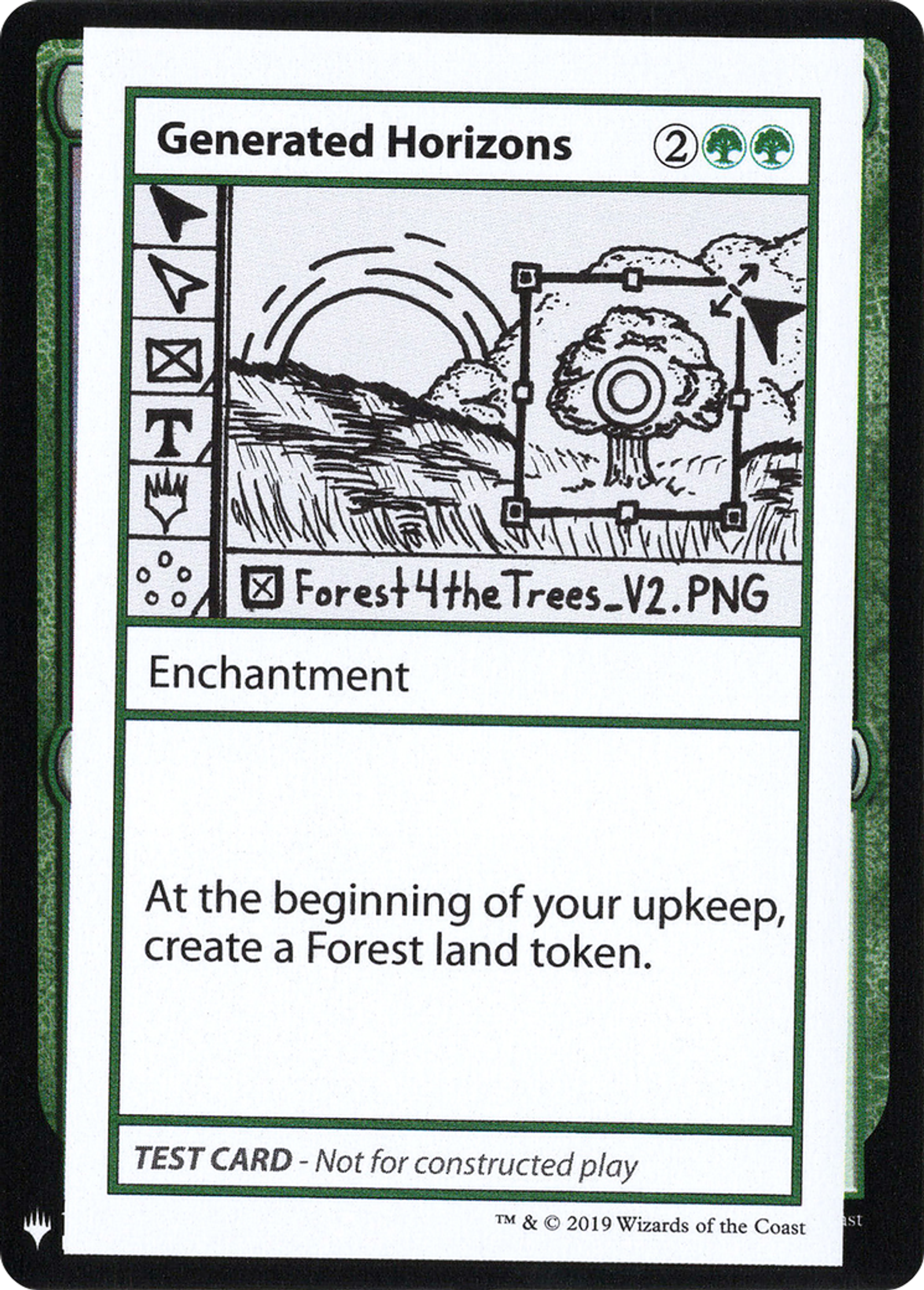 Generated Horizons — Mystery Booster Playtest Cards 2019 — Magic: The Gathering