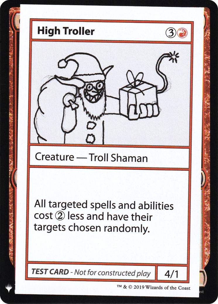 High Troller — Mystery Booster Playtest Cards 2019 — Magic: The Gathering