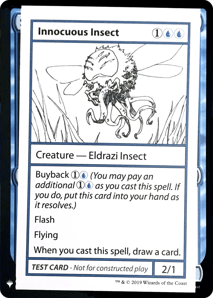 Innocuous Insect — Mystery Booster Playtest Cards 2019 — Magic: The Gathering