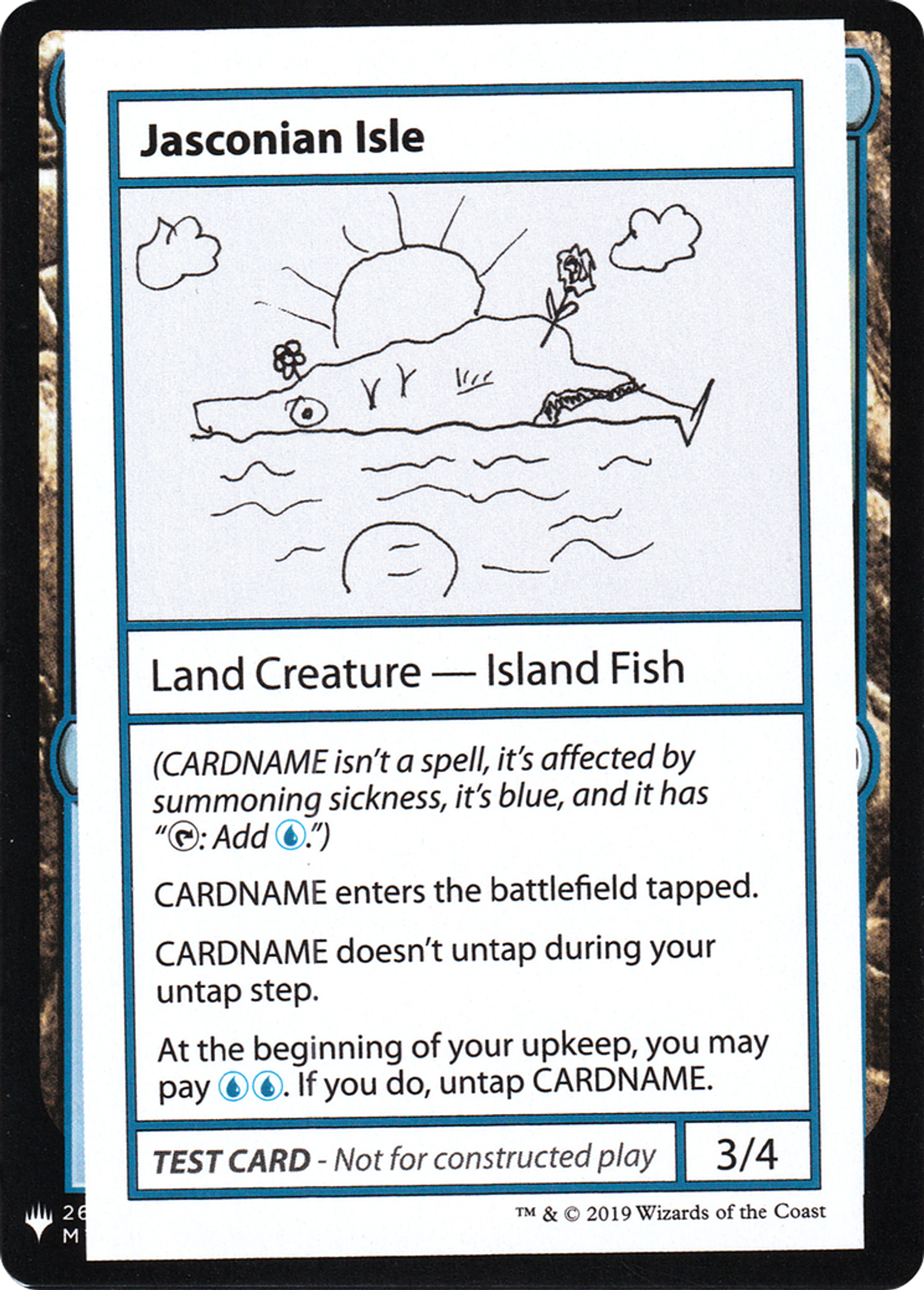 Jasconian Isle — Mystery Booster Playtest Cards 2019 — Magic: The Gathering