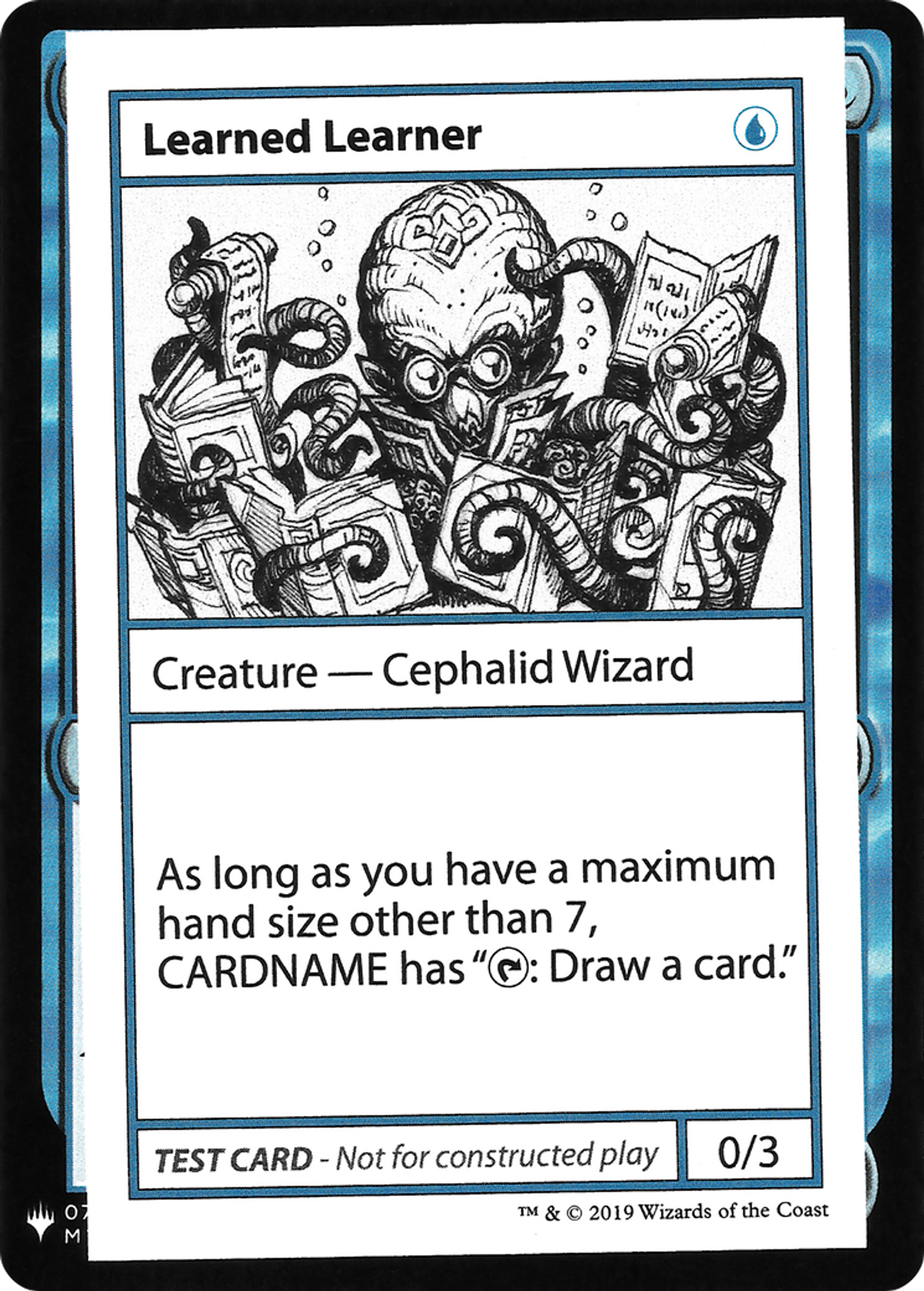 Learned Learner — Mystery Booster Playtest Cards 2019 — Magic: The Gathering