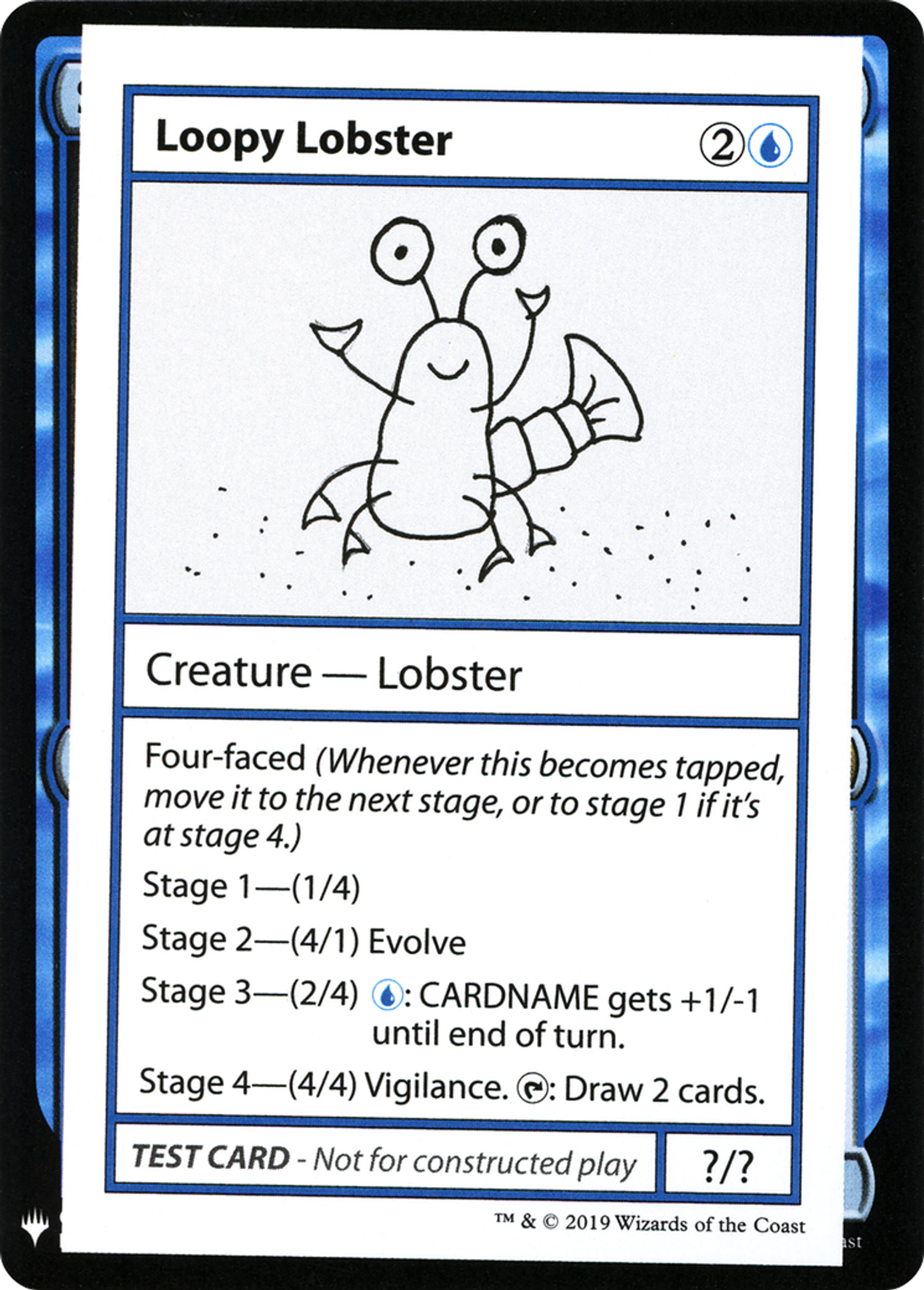 Loopy Lobster — Mystery Booster Playtest Cards 2019 — Magic: The Gathering