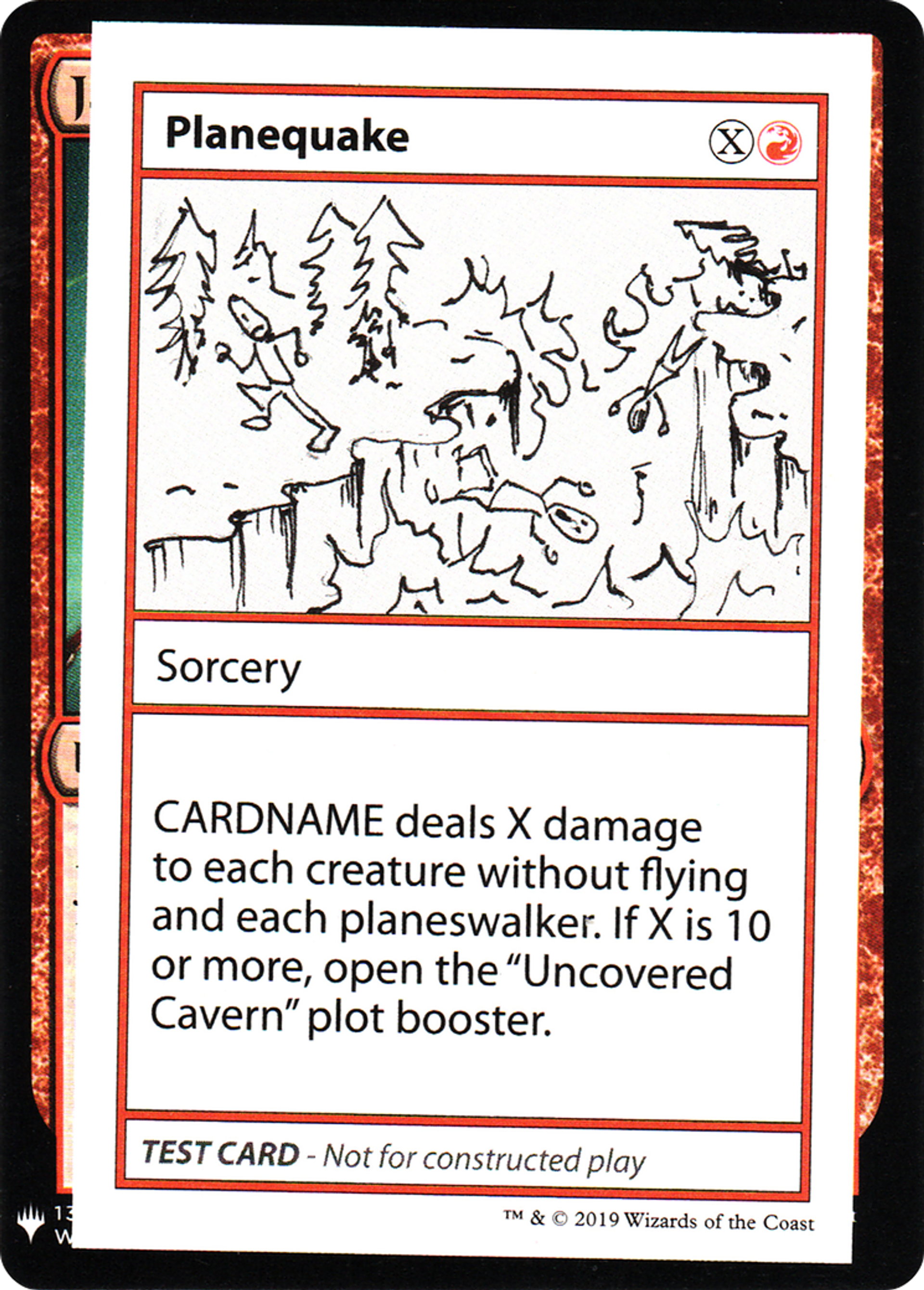 Planequake — Mystery Booster Playtest Cards 2019 — Magic: The Gathering