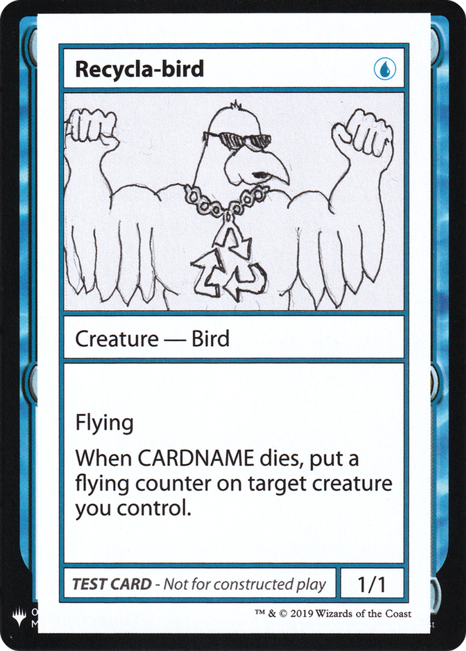 Recycla-bird — Mystery Booster Playtest Cards 2019 — Magic: The Gathering