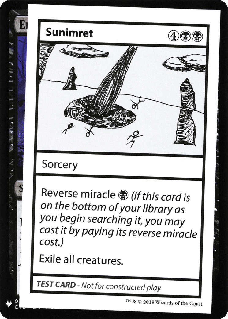Sunimret — Mystery Booster Playtest Cards 2019 — Magic: The Gathering