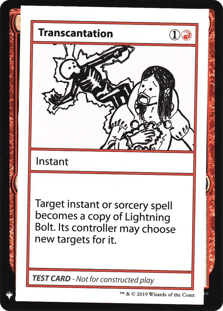 Transcantation — Mystery Booster Playtest Cards 2019 — Magic: The Gathering