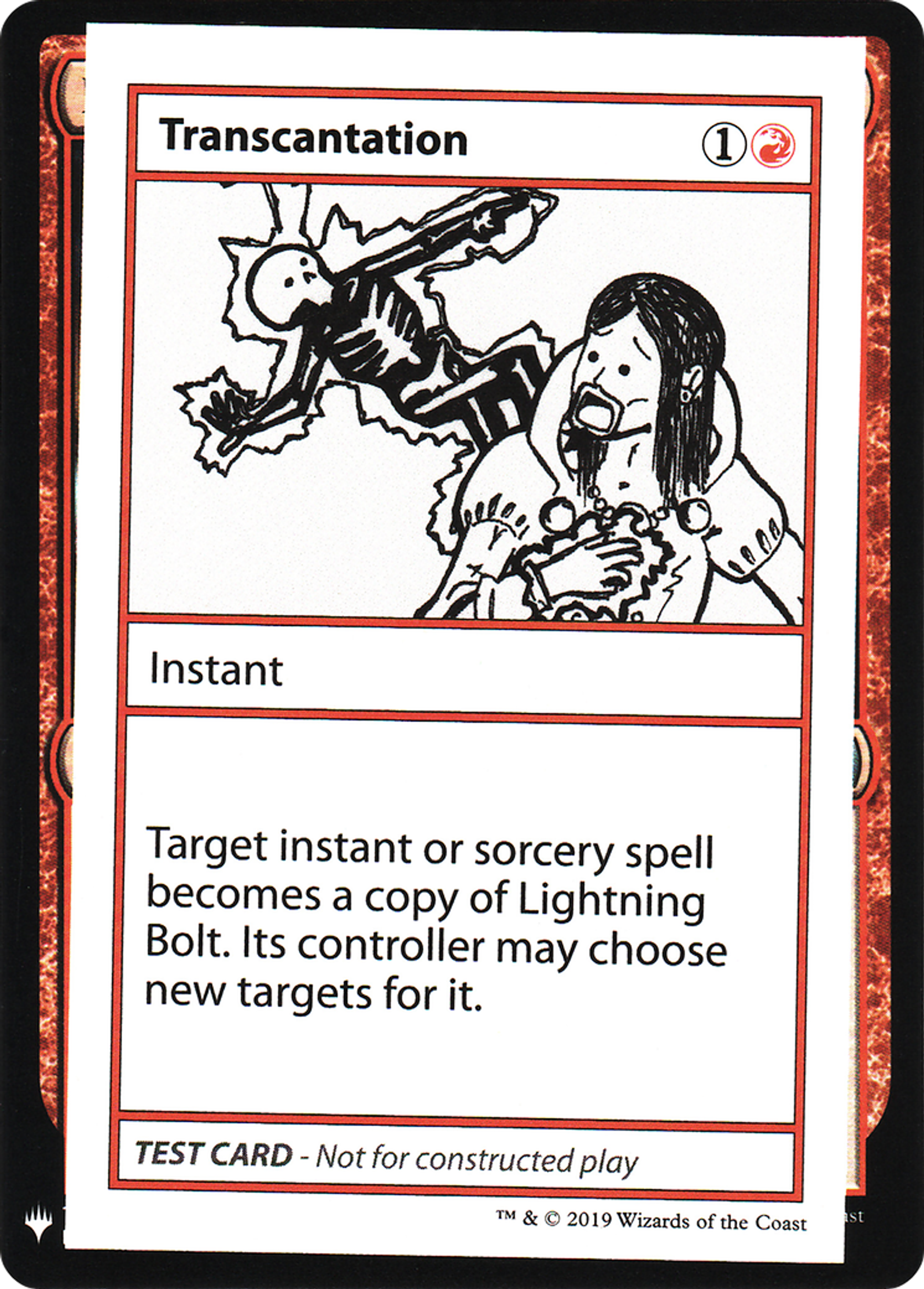 Transcantation — Mystery Booster Playtest Cards 2019 — Magic: The Gathering