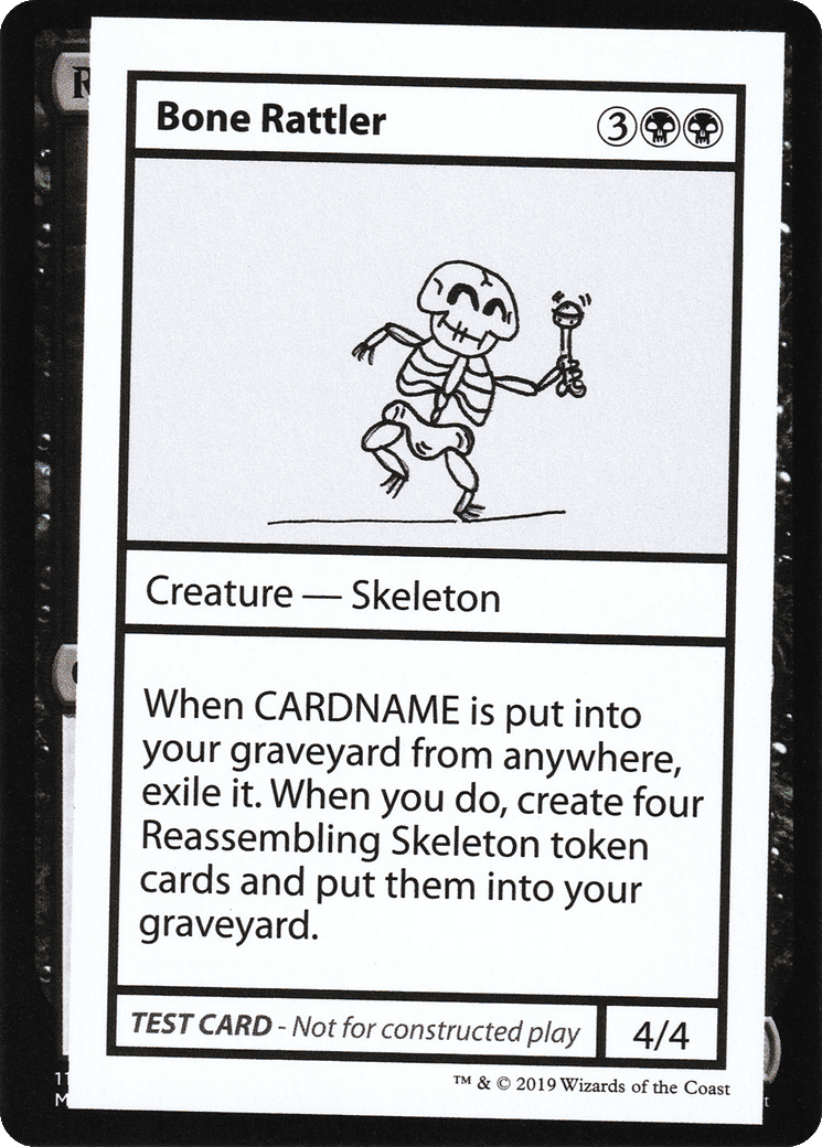 Bone Rattler — Mystery Booster Playtest Cards 2021 — Magic: The Gathering