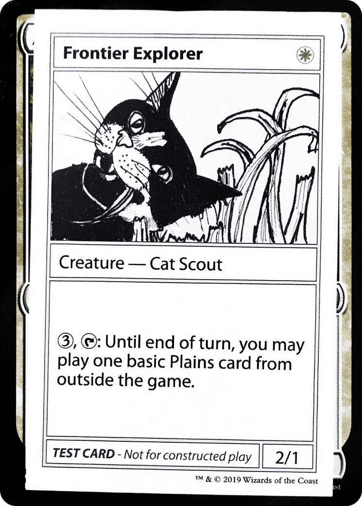 Frontier Explorer — Mystery Booster Playtest Cards 2021 — Magic: The Gathering