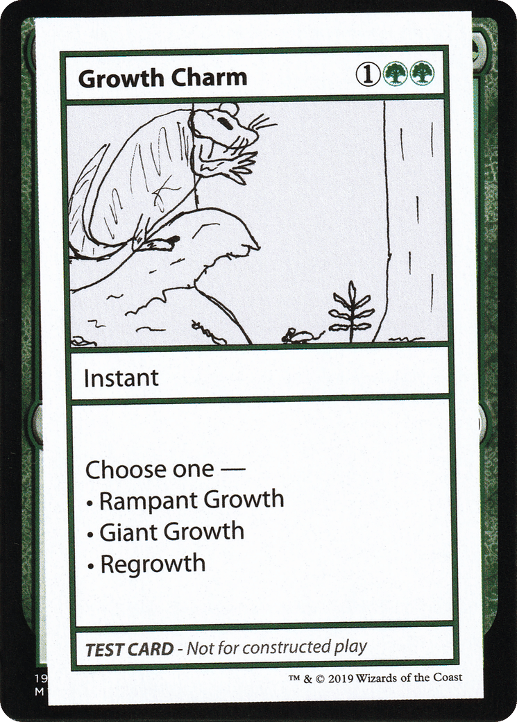 Growth Charm — Mystery Booster Playtest Cards 2021 — Magic: The Gathering