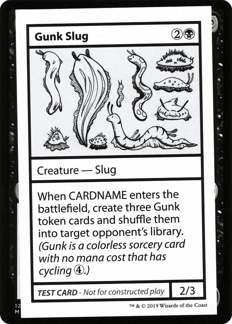 Gunk Slug — Mystery Booster Playtest Cards 2021 — Magic: The Gathering