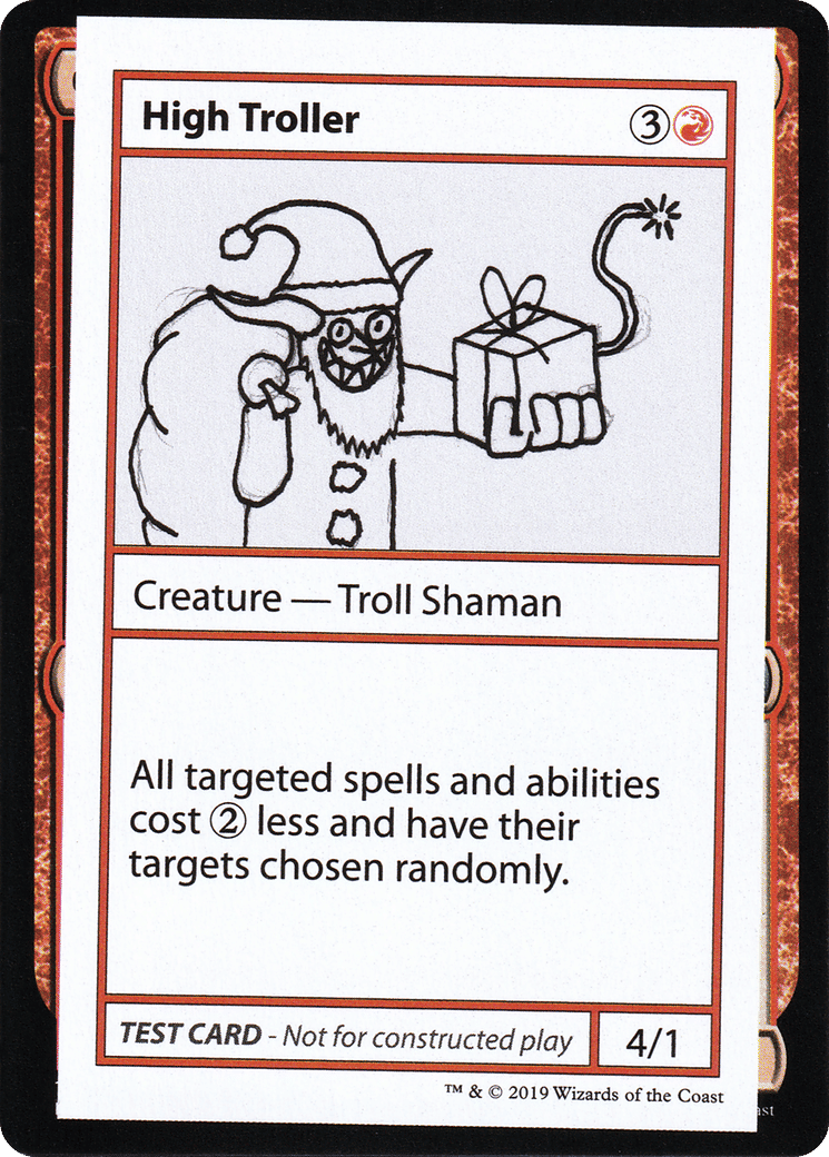 High Troller — Mystery Booster Playtest Cards 2021 — Magic: The Gathering