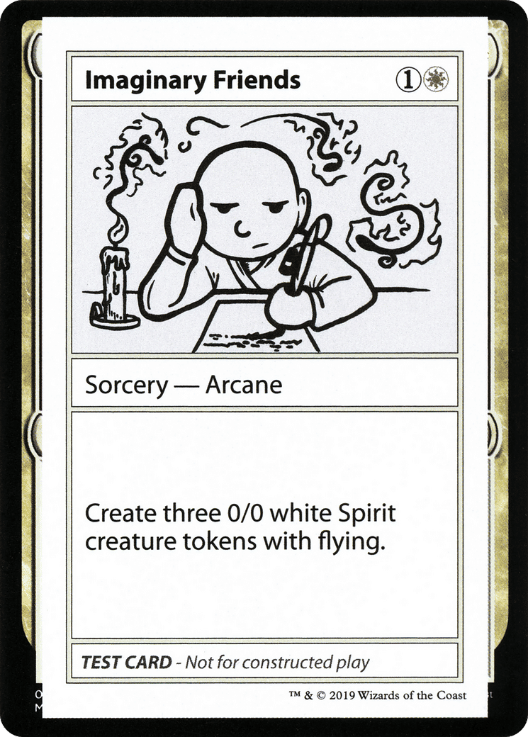 Imaginary Friends — Mystery Booster Playtest Cards 2021 — Magic: The Gathering