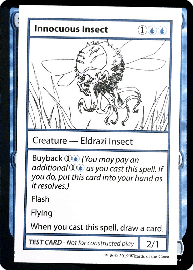 Innocuous Insect — Mystery Booster Playtest Cards 2021 — Magic: The Gathering