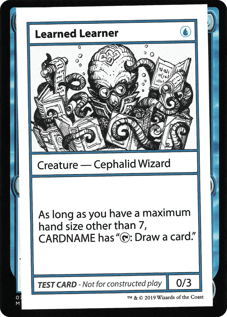 Learned Learner — Mystery Booster Playtest Cards 2021 — Magic: The Gathering