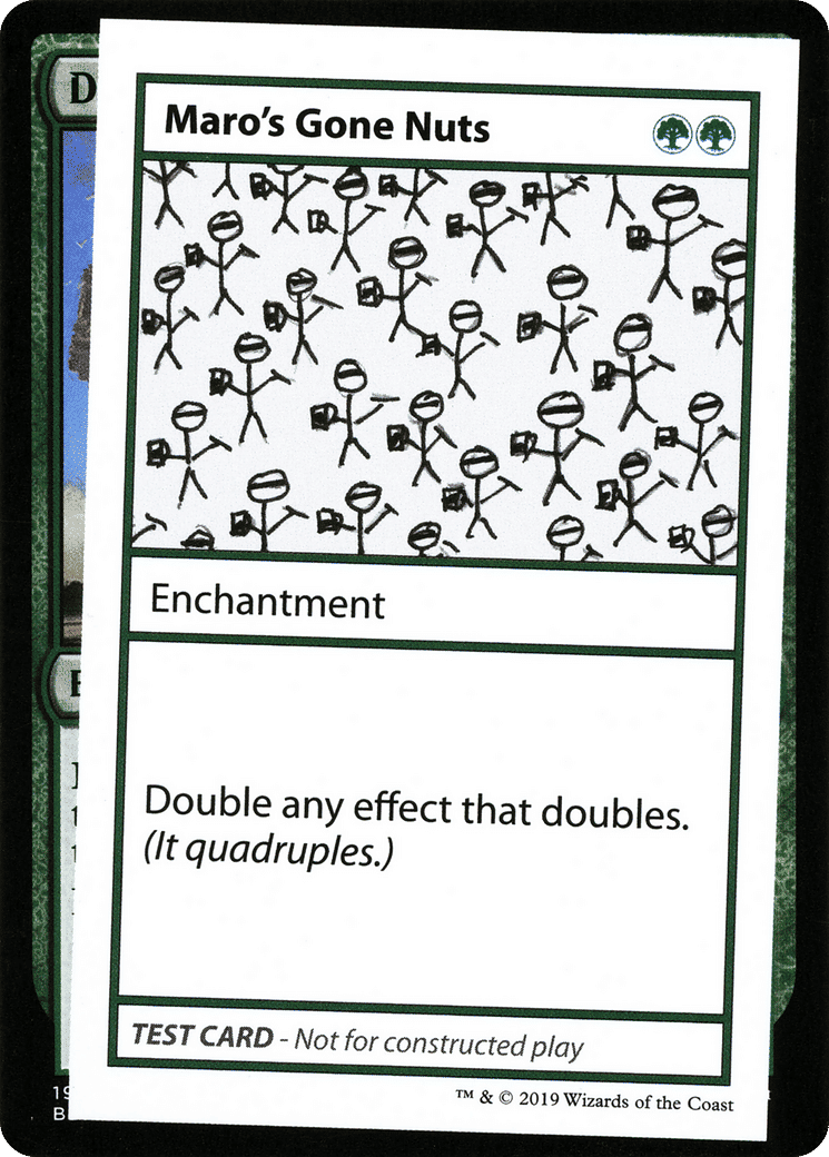 Maro's Gone Nuts — Mystery Booster Playtest Cards 2021 — Magic: The Gathering