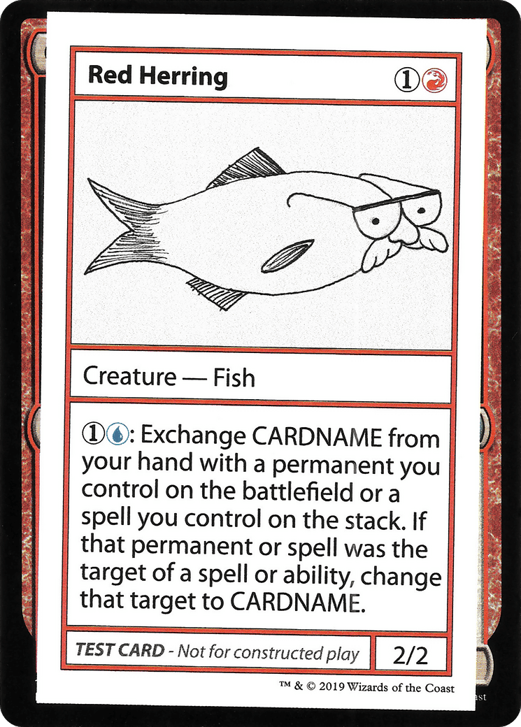 Red Herring — Mystery Booster Playtest Cards 2021 — Magic: The Gathering