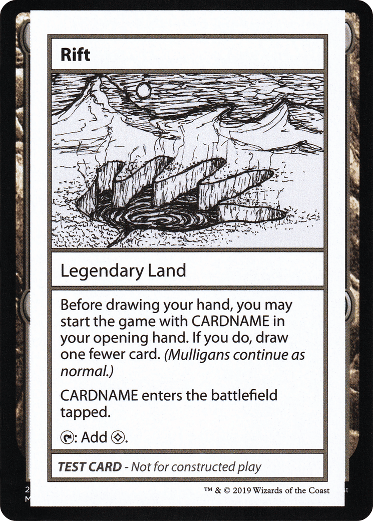 Rift — Mystery Booster Playtest Cards 2021 — Magic: The Gathering