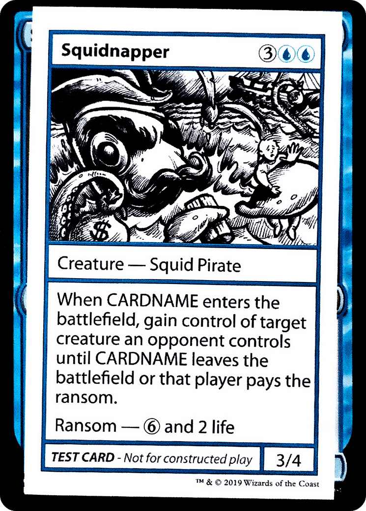Squidnapper — Mystery Booster Playtest Cards 2021 — Magic: The Gathering