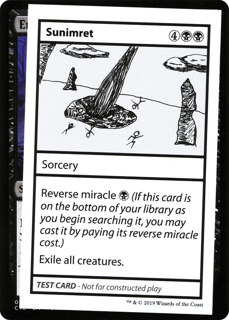 Sunimret — Mystery Booster Playtest Cards 2021 — Magic: The Gathering
