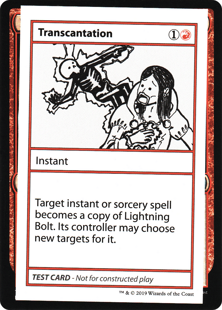 Transcantation — Mystery Booster Playtest Cards 2021 — Magic: The Gathering