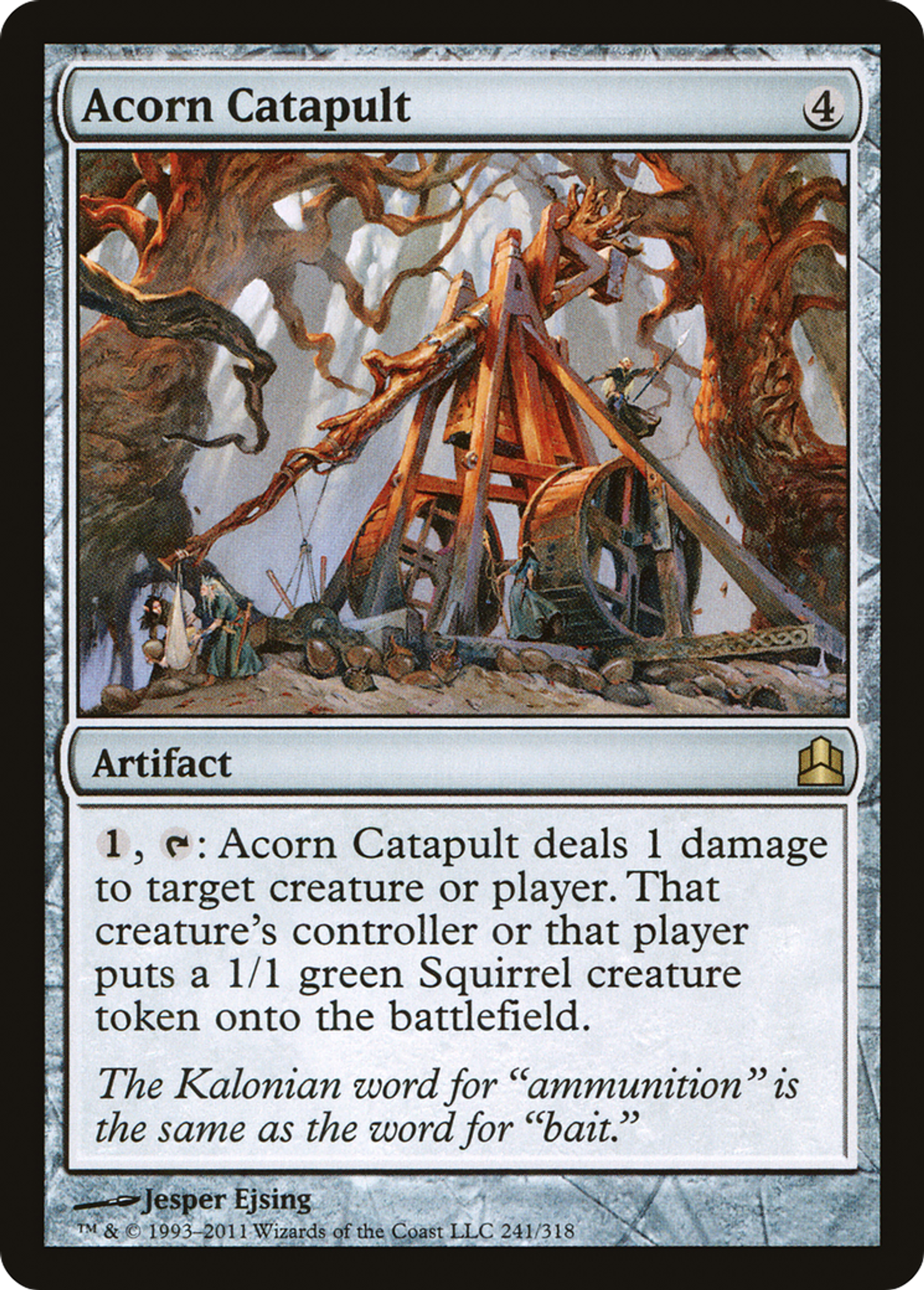 Catapulte à glands — Commander 2011 — Magic: The Gathering