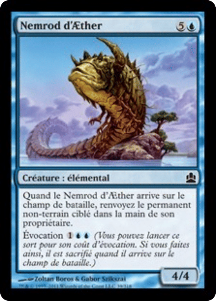 Nemrod d'Aether — Commander 2011 — Magic: The Gathering