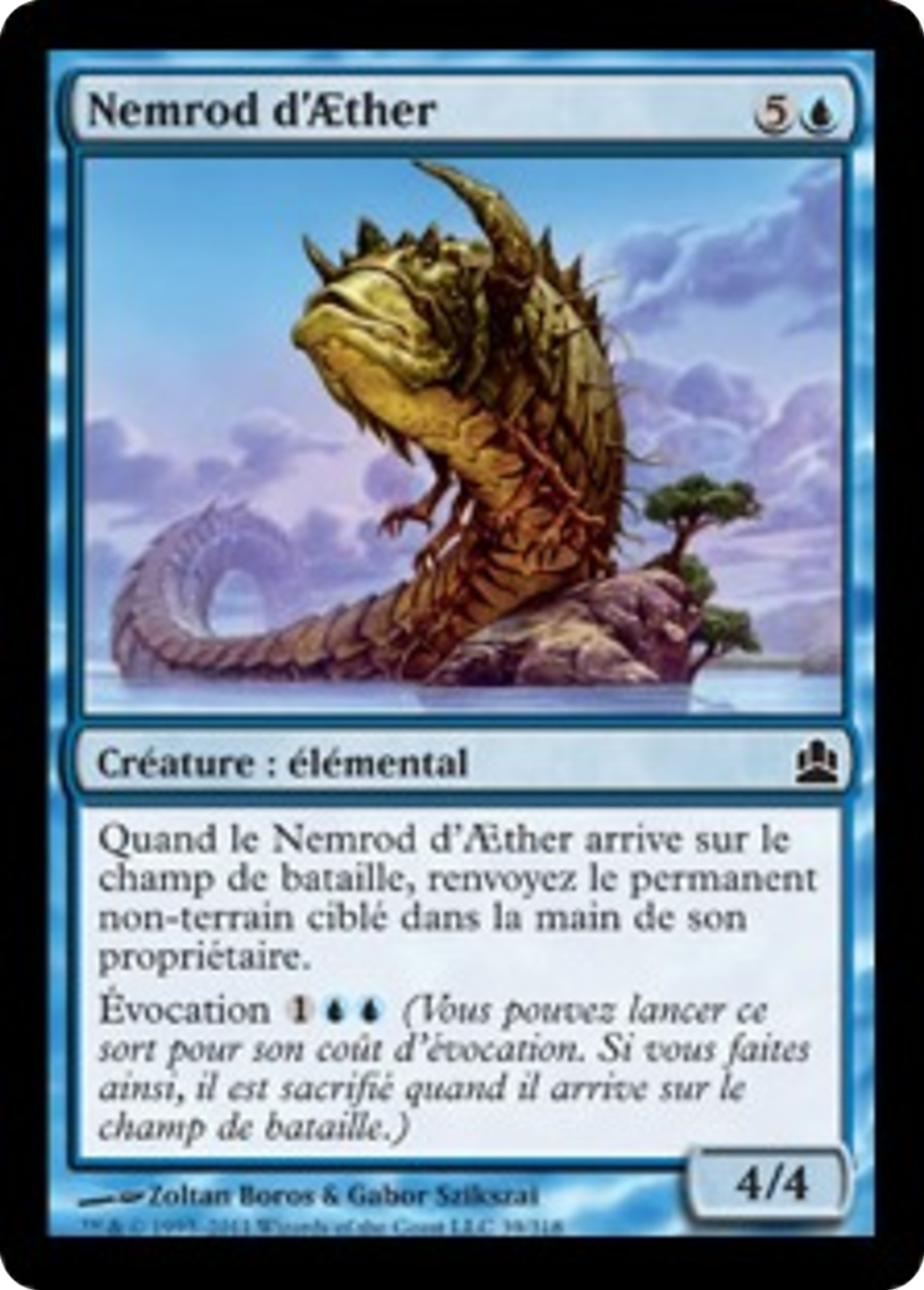 Nemrod d'Aether — Commander 2011 — Magic: The Gathering