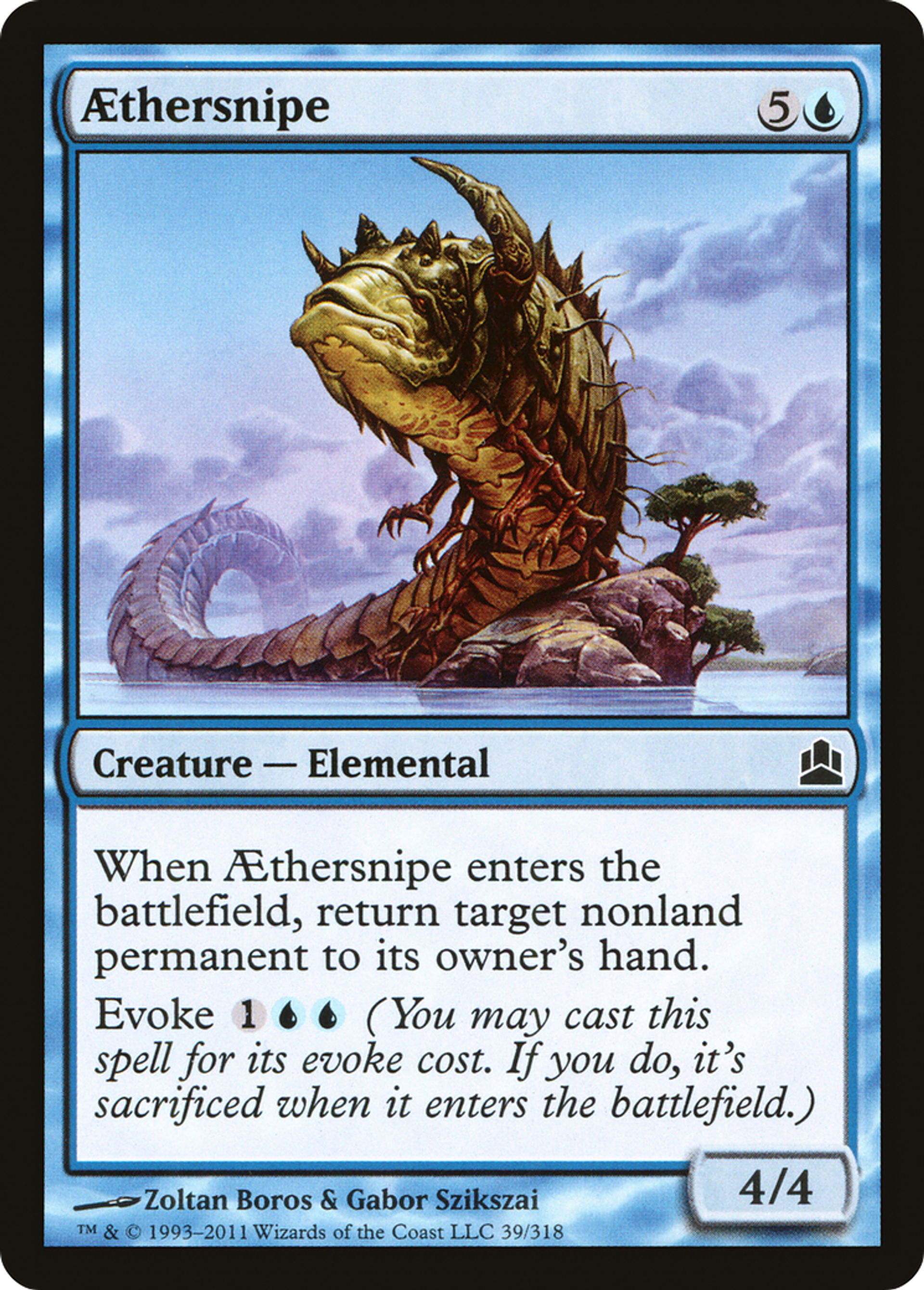 Nemrod d'Aether — Commander 2011 — Magic: The Gathering