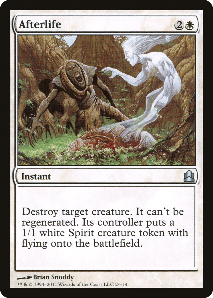 Afterlife — Commander 2011 — Magic: The Gathering