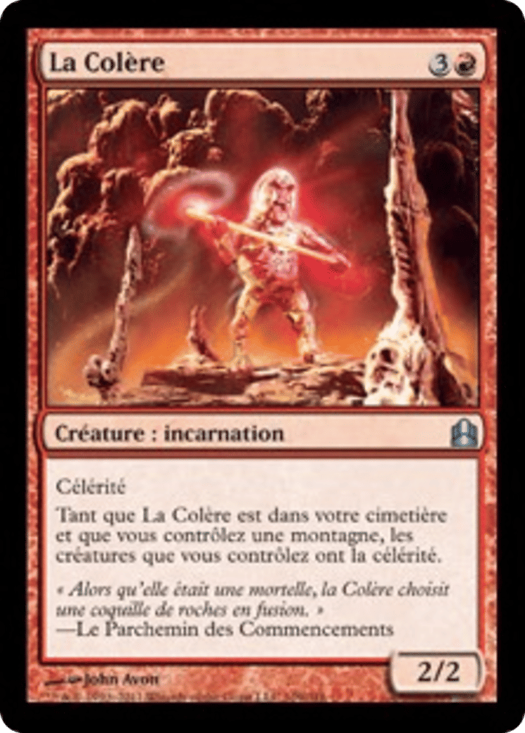 La Colère — Commander 2011 — Magic: The Gathering