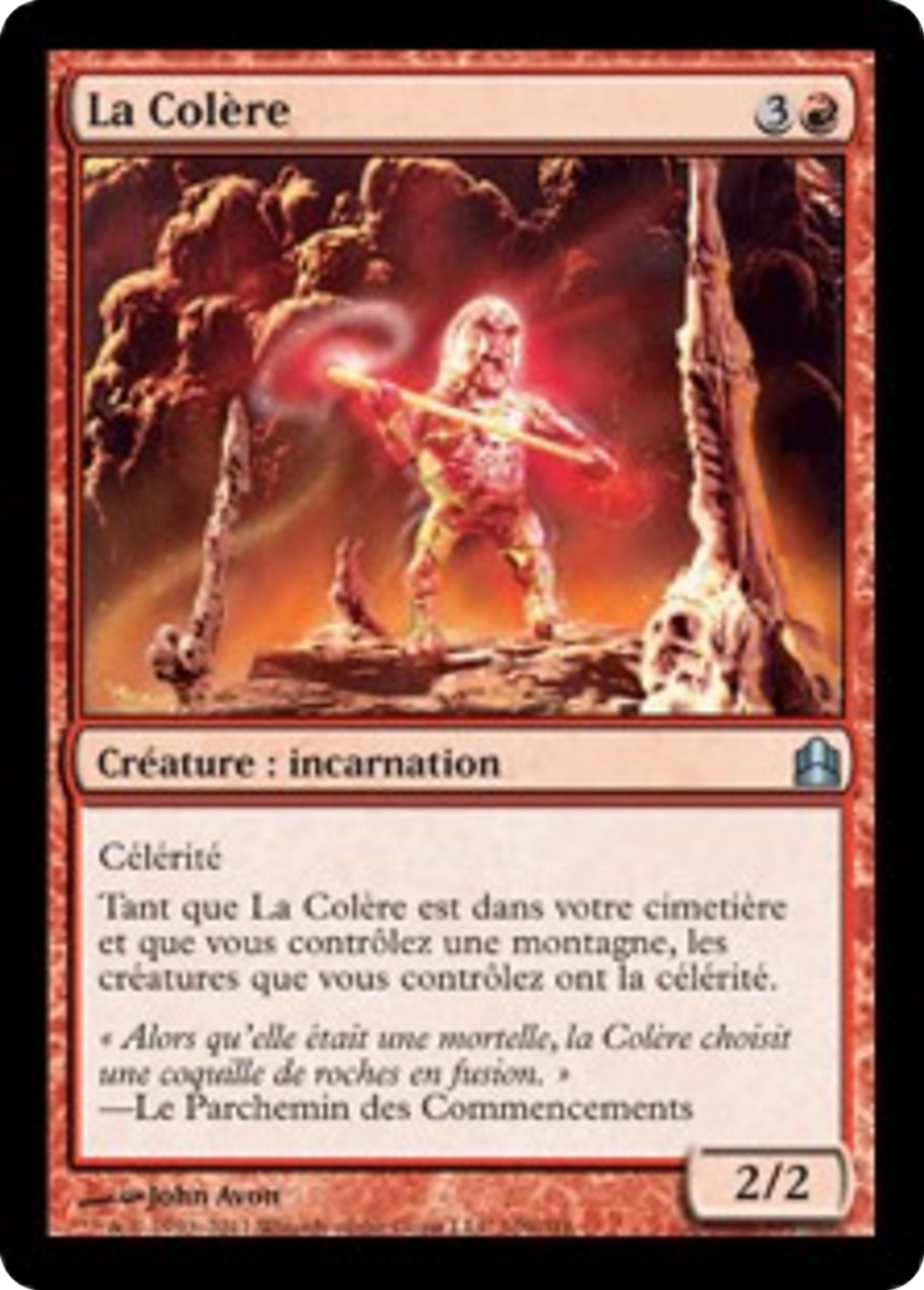 La Colère — Commander 2011 — Magic: The Gathering