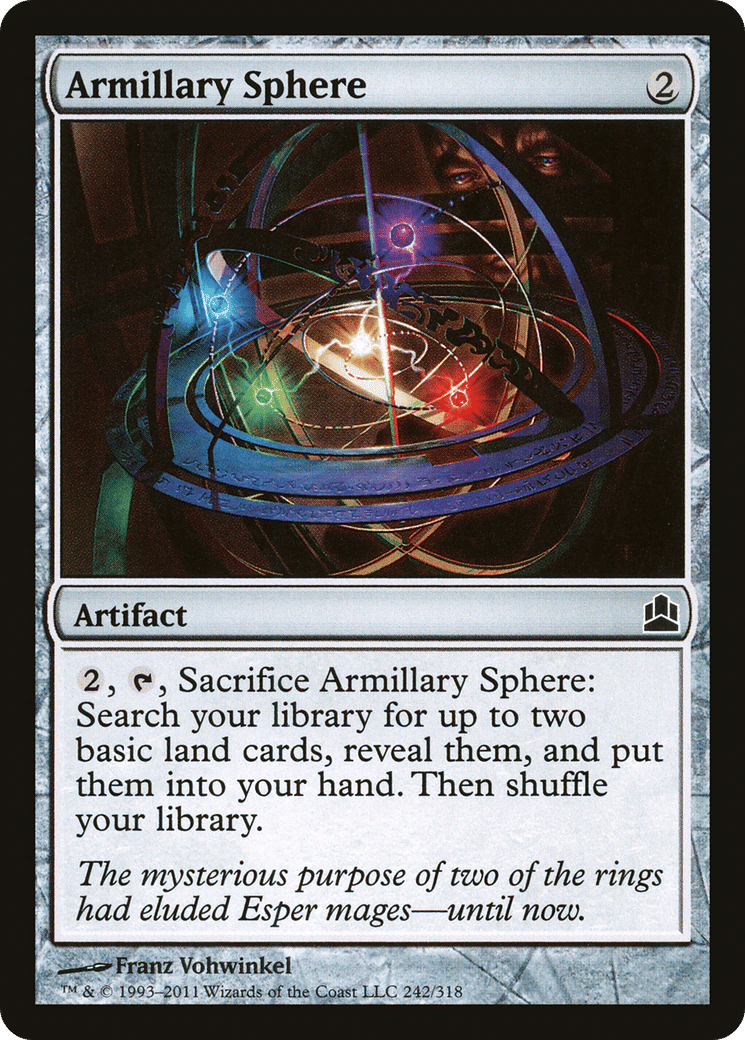 Armillary Sphere — Commander 2011 — Magic: The Gathering