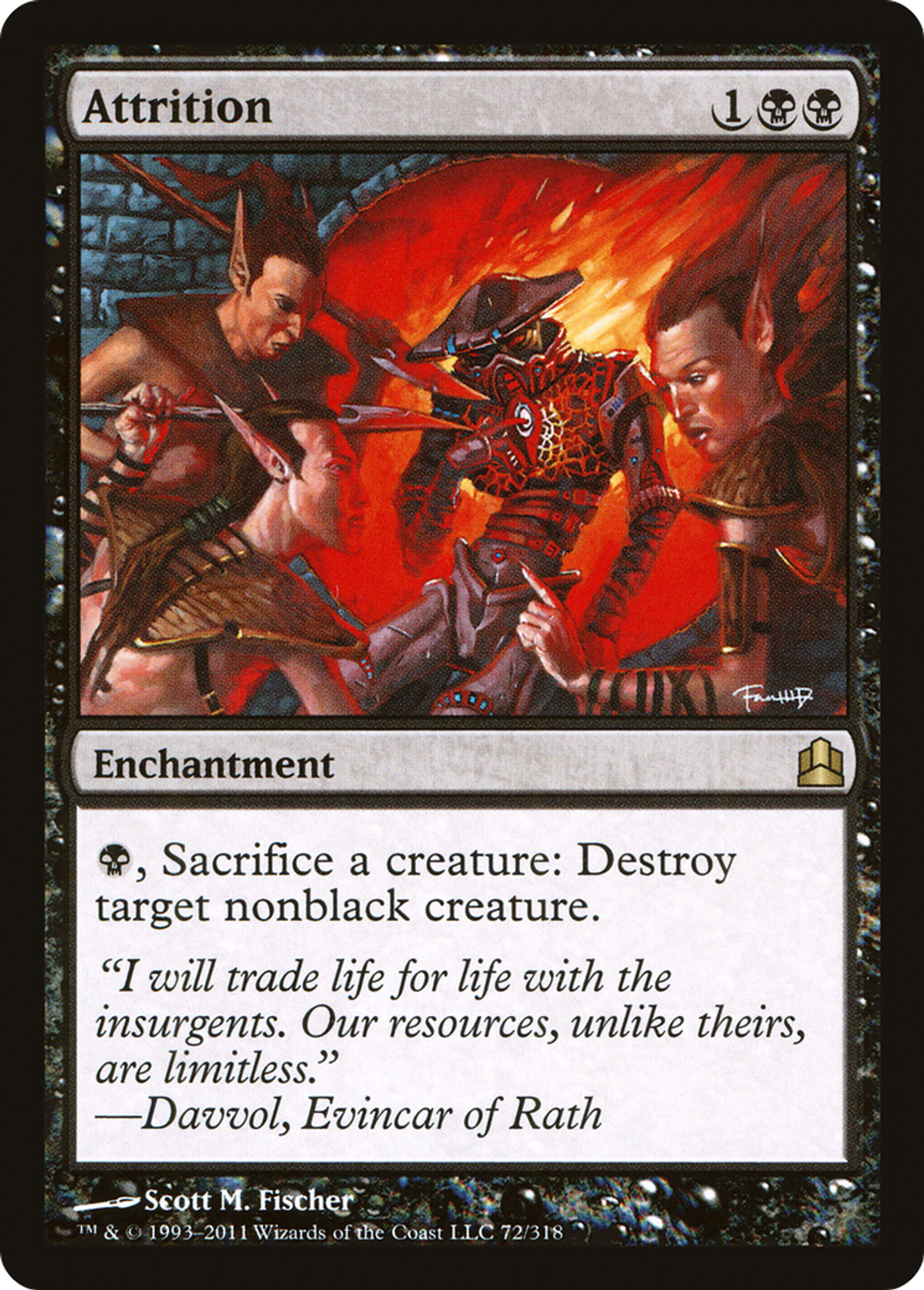 Attrition — Commander 2011 — Magic: The Gathering