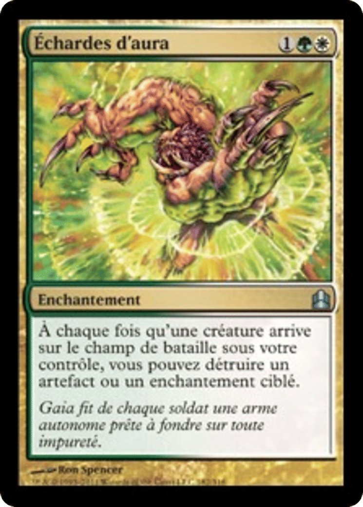 Échardes d'aura — Commander 2011 — Magic: The Gathering
