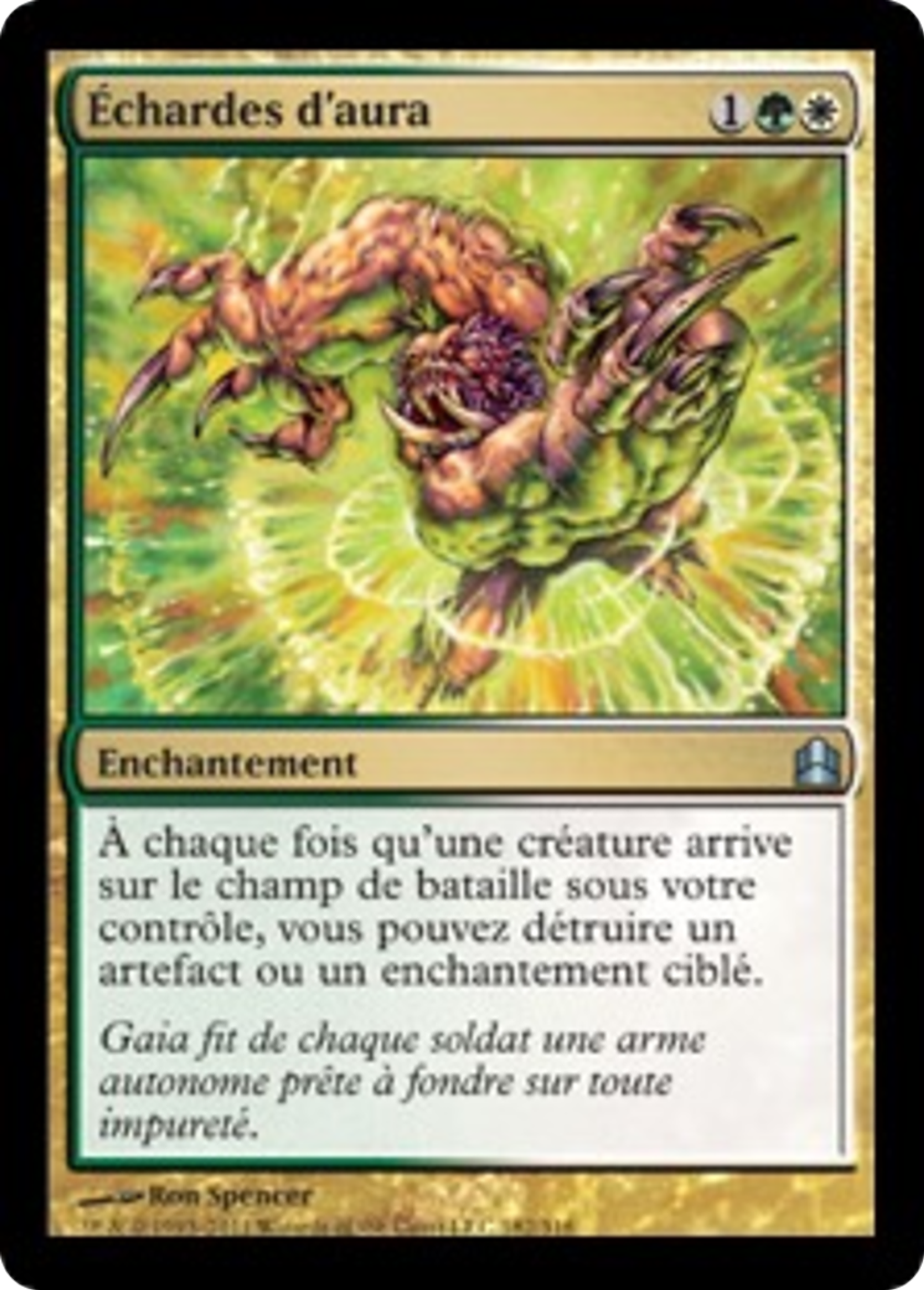 Échardes d'aura — Commander 2011 — Magic: The Gathering