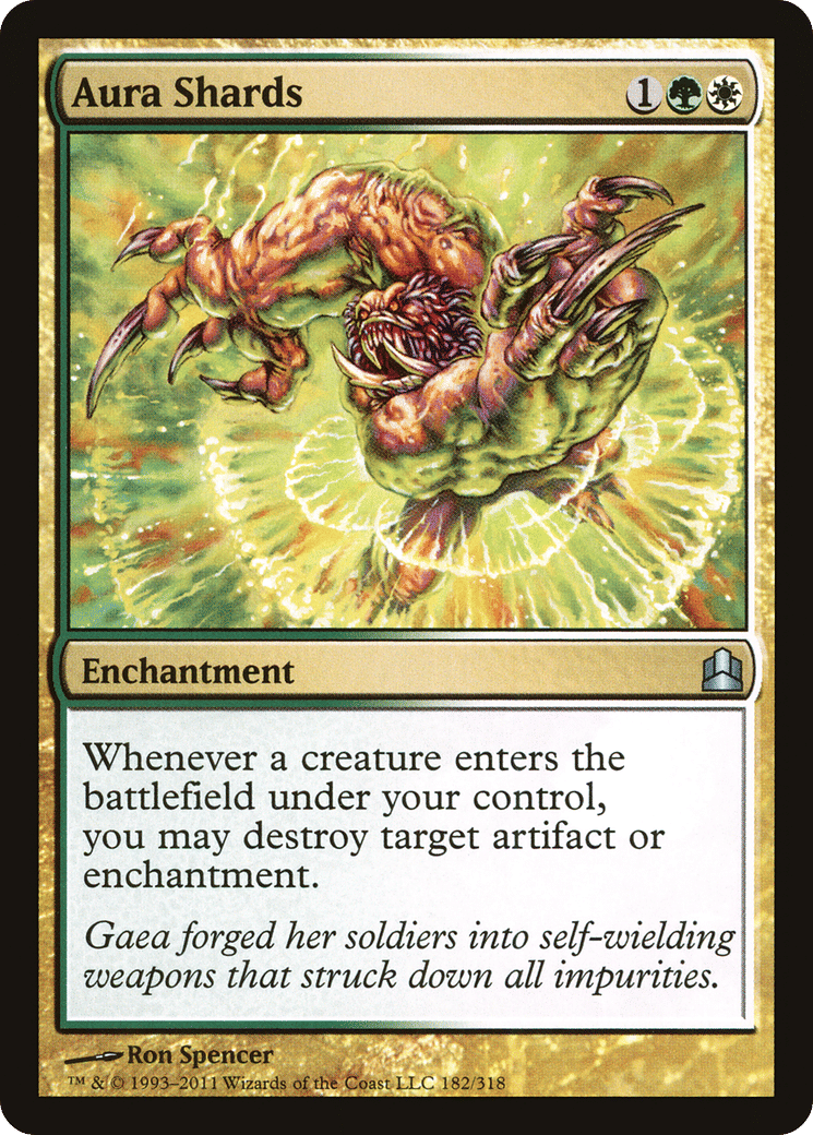 Aura Shards — Commander 2011 — Magic: The Gathering