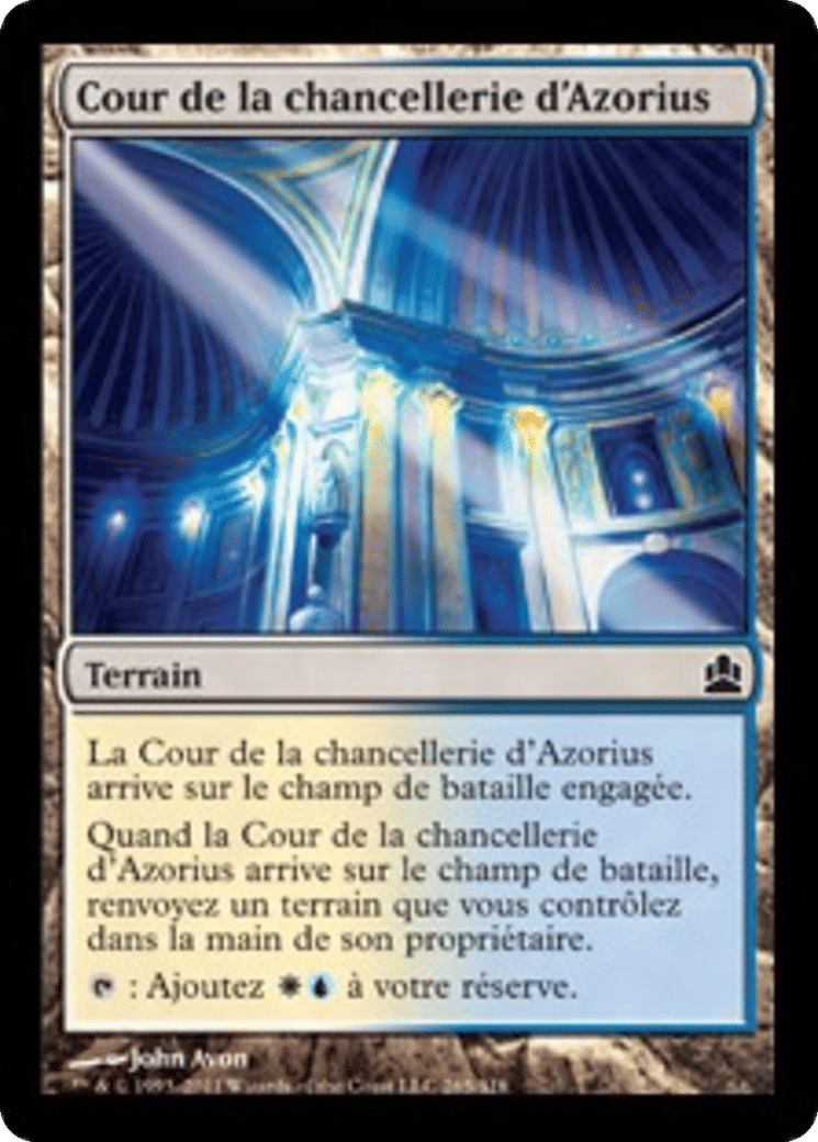 Cour de la chancellerie d'Azorius — Commander 2011 — Magic: The Gathering