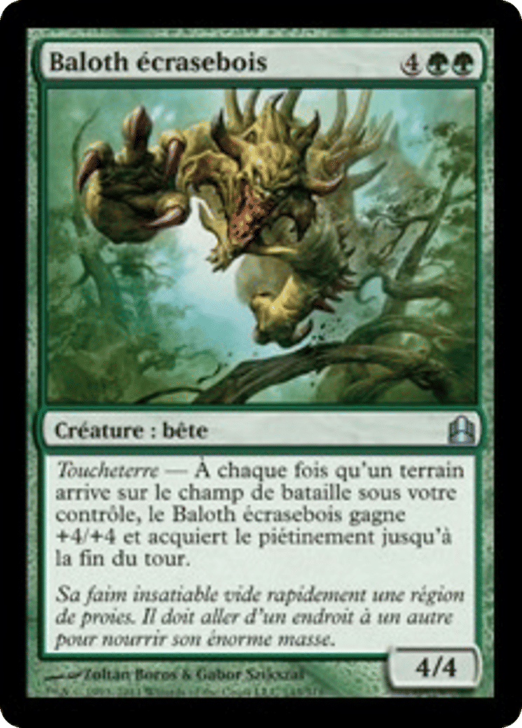 Baloth écrasebois — Commander 2011 — Magic: The Gathering