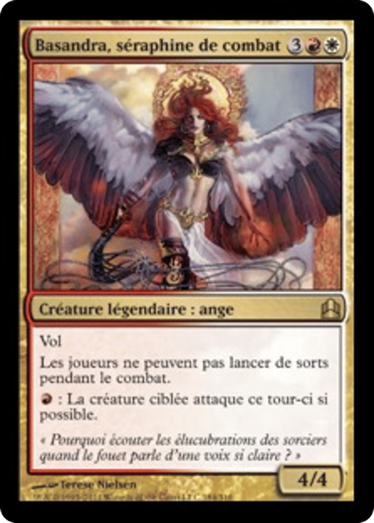 Basandra, séraphine de combat — Commander 2011 — Magic: The Gathering