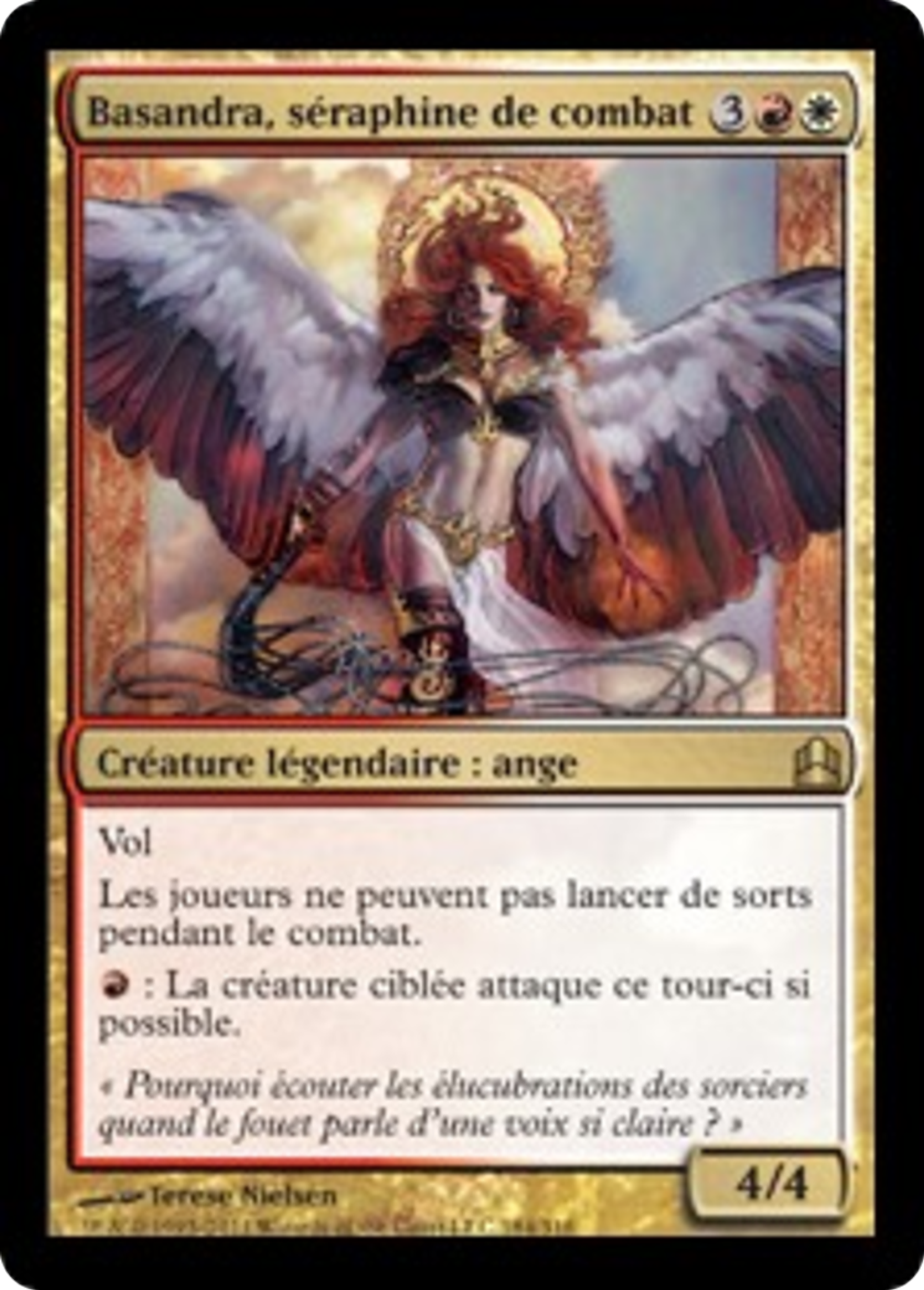 Basandra, séraphine de combat — Commander 2011 — Magic: The Gathering