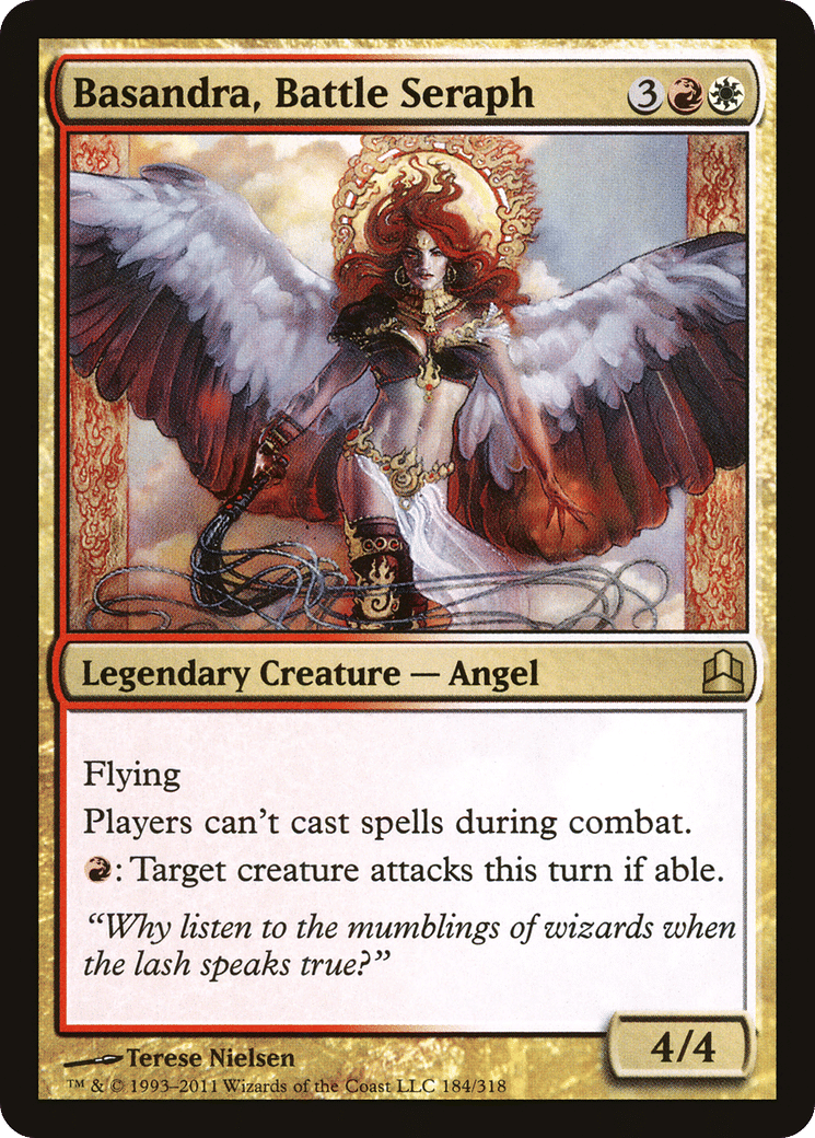 Basandra, Battle Seraph — Commander 2011 — Magic: The Gathering