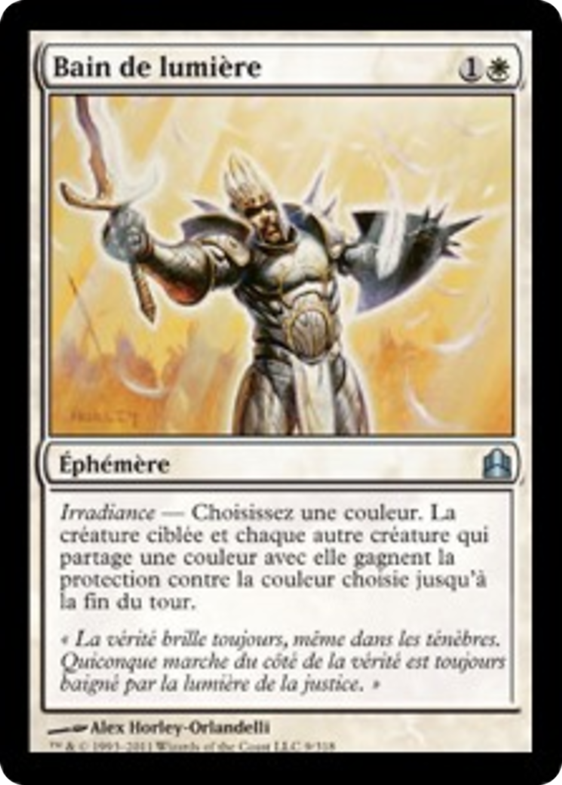 Bain de lumière — Commander 2011 — Magic: The Gathering