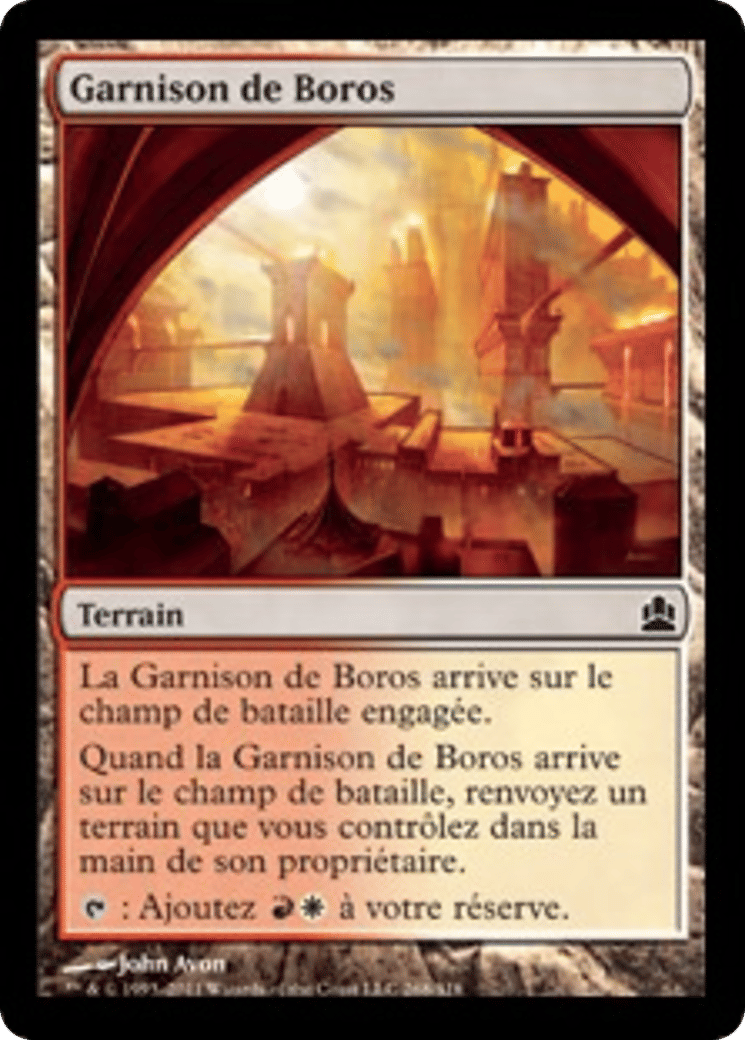 Garnison de Boros — Commander 2011 — Magic: The Gathering