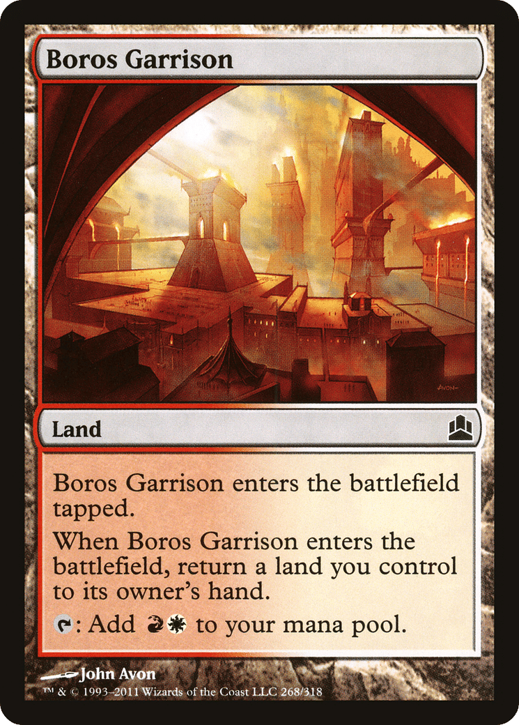 Boros Garrison — Commander 2011 — Magic: The Gathering