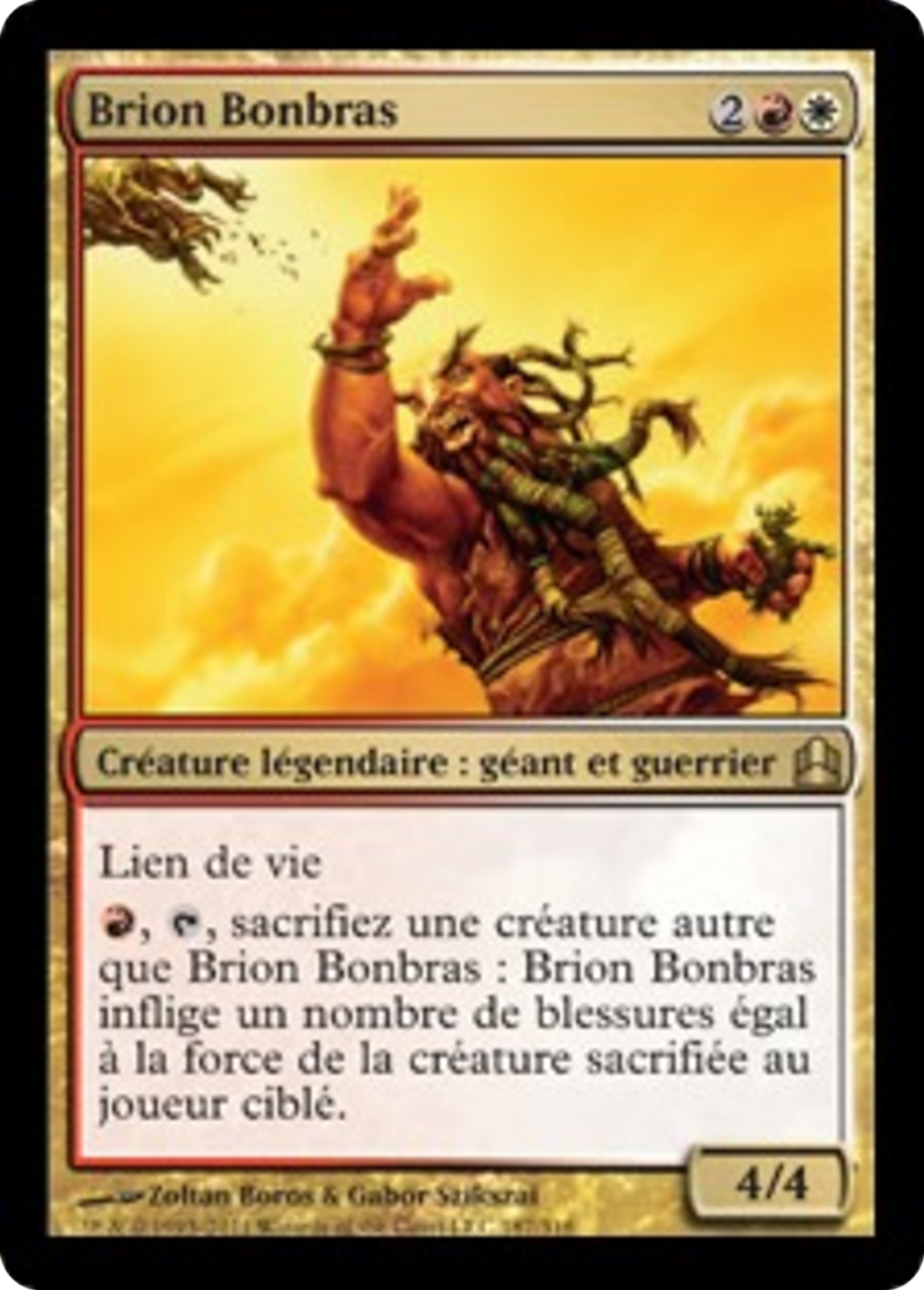 Brion Bonbras — Commander 2011 — Magic: The Gathering