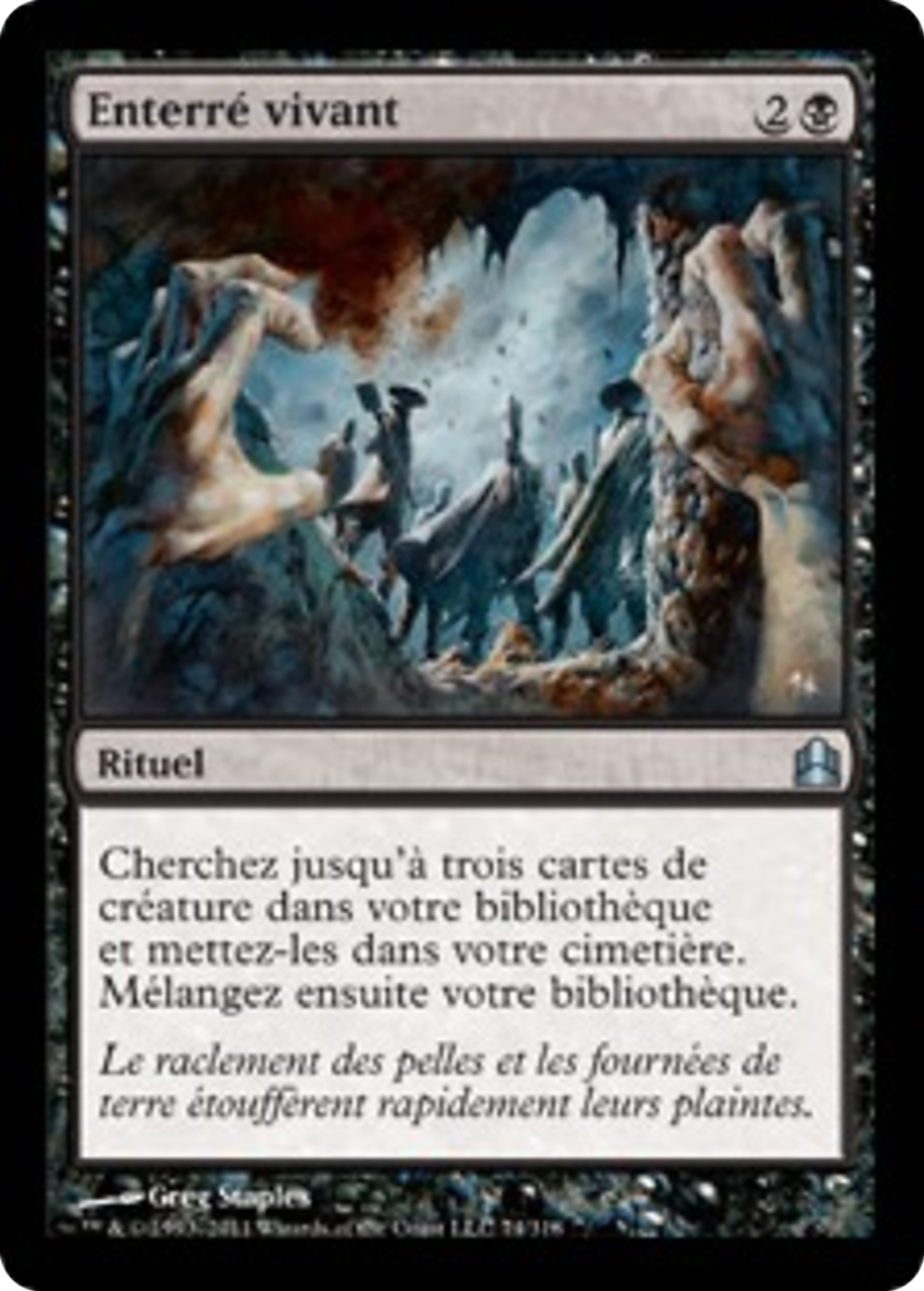 Enterré vivant — Commander 2011 — Magic: The Gathering