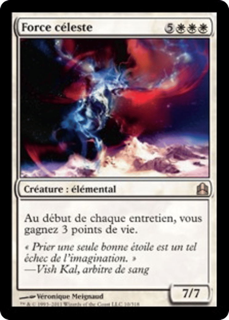 Force céleste — Commander 2011 — Magic: The Gathering