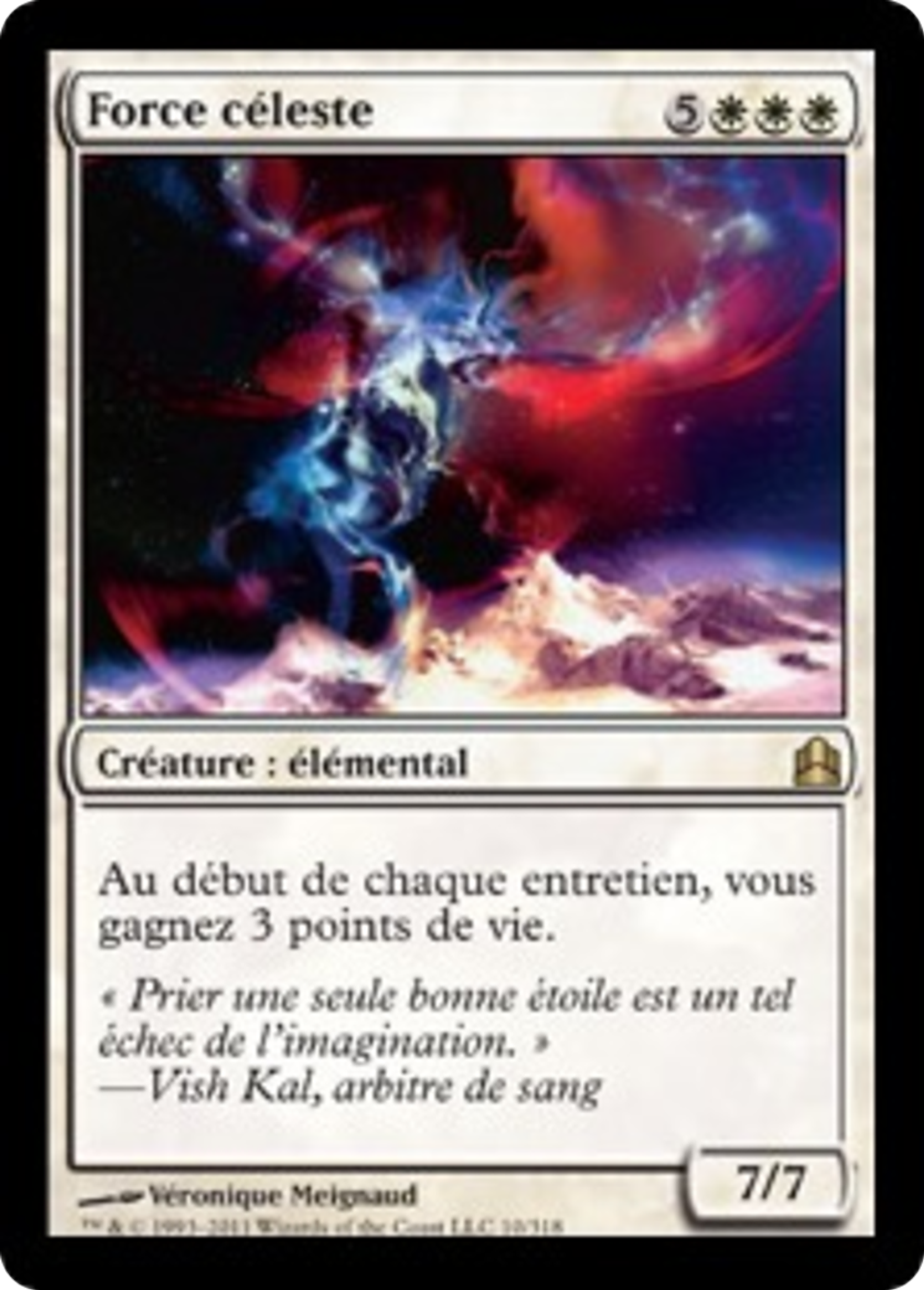 Force céleste — Commander 2011 — Magic: The Gathering